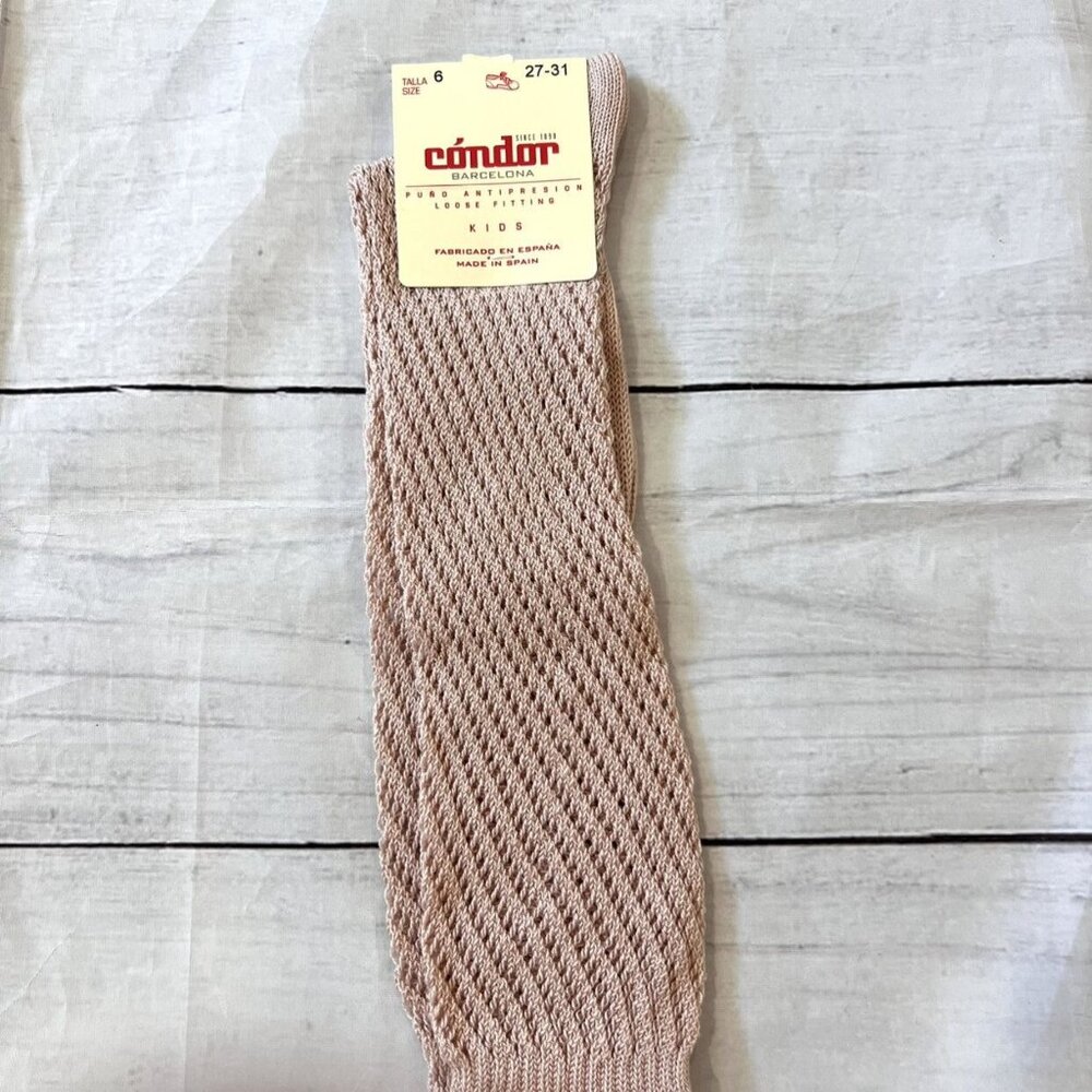 🆕NWT Condor Crochet Knee Socks
